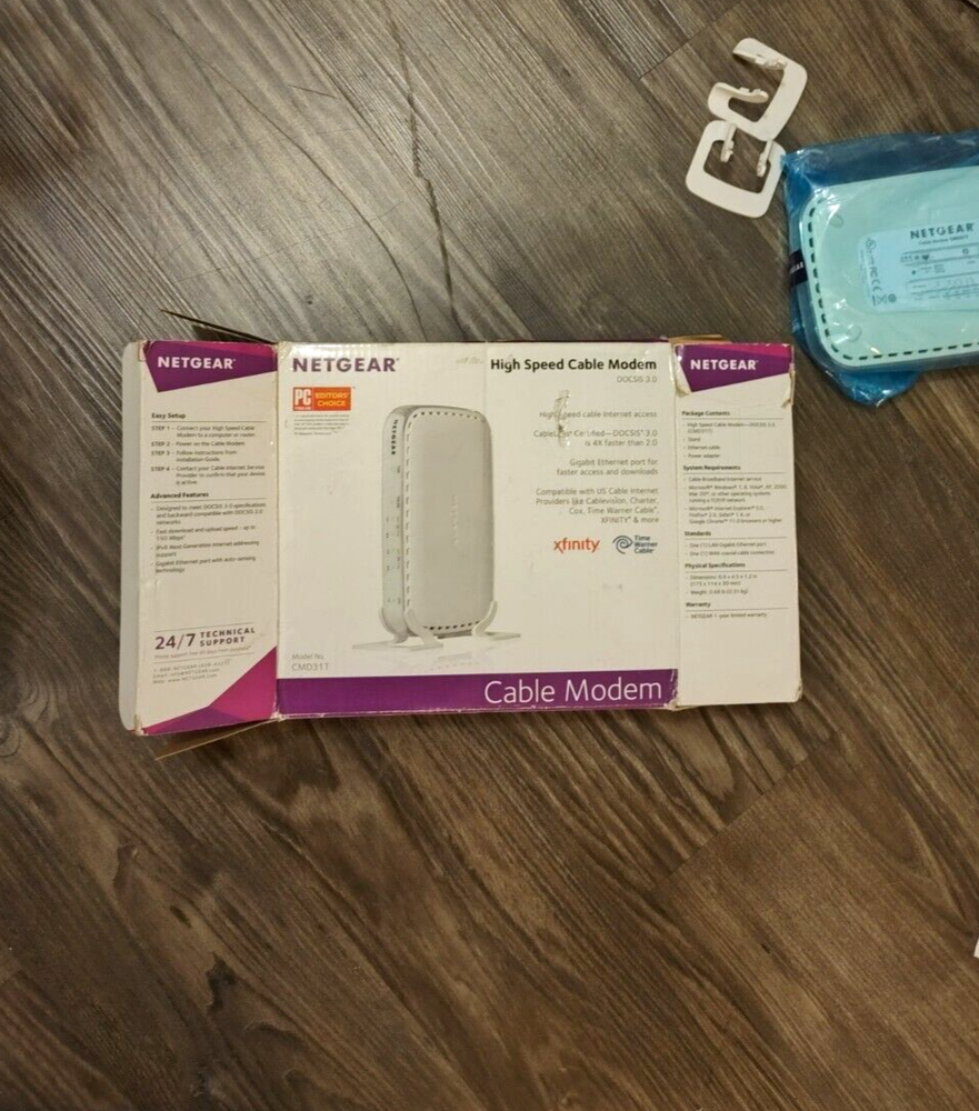 NETGEAR DOCSIS 3.0 - High Speed Cable Modem CMD31T
