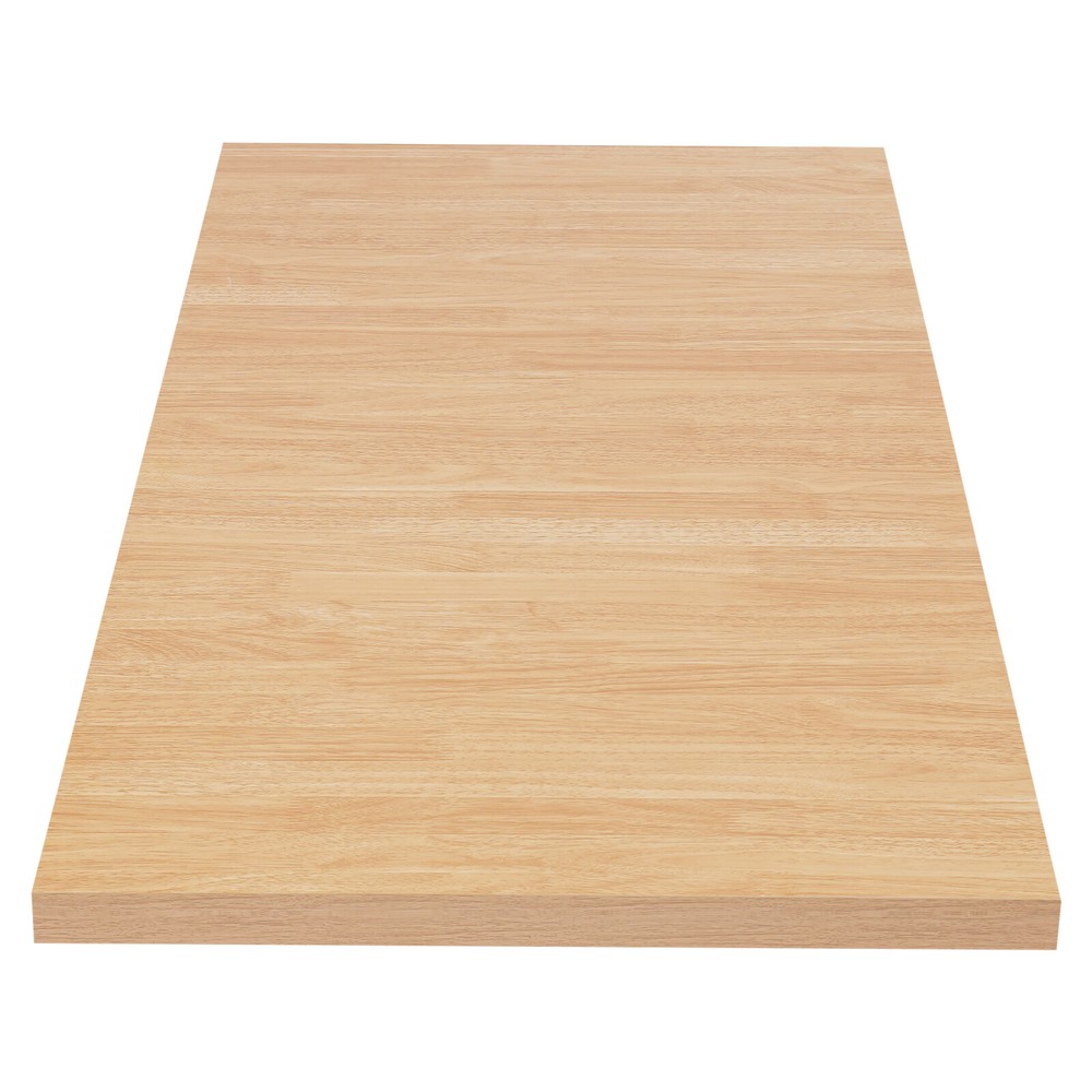 Wood Color 60x120x3.5cm Adjustable Workbenches Tabletop Rectangular Countertop