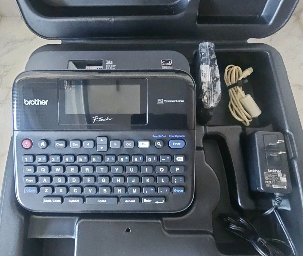 Brother P-Touch PT-D600 PC-Connectable Label Maker