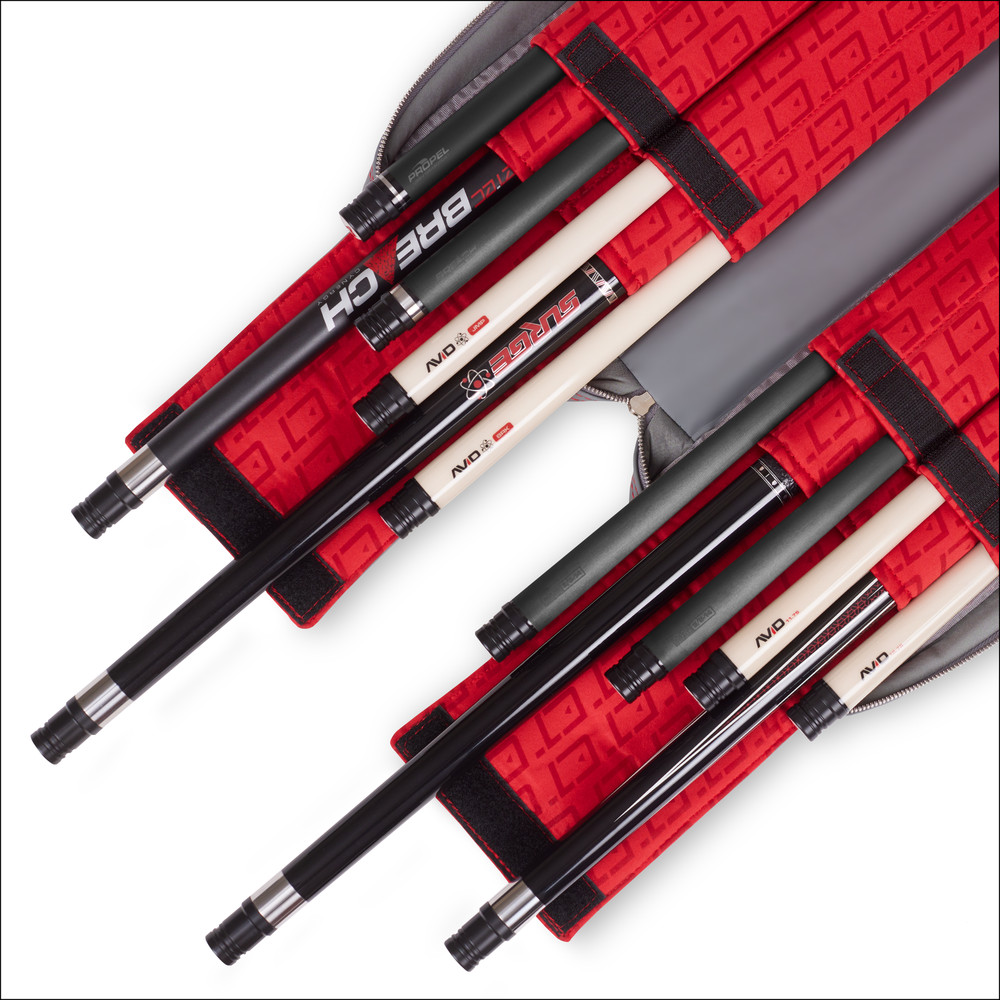 Cuetec 4x8 Pro Line Cue Case - Grey