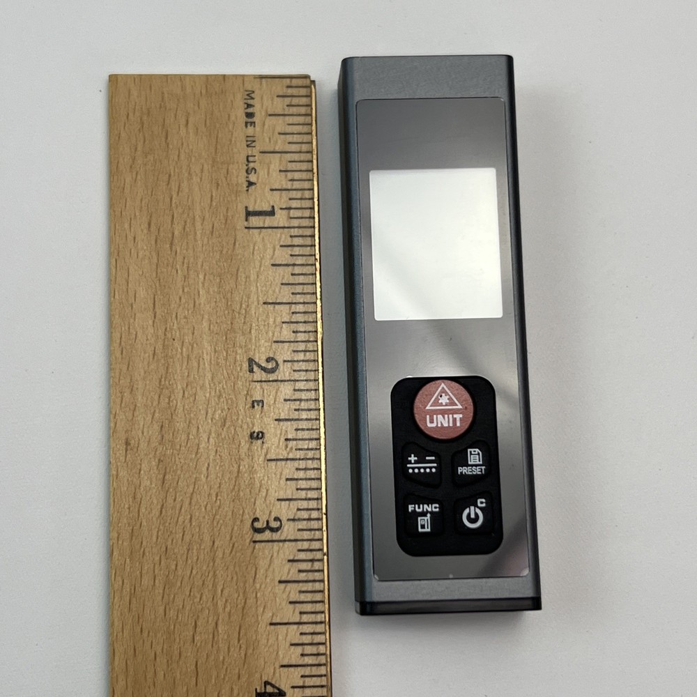 60M Digital LCD Laser Distance Meter Rangefinder Mini Rechargeable Tool Handheld
