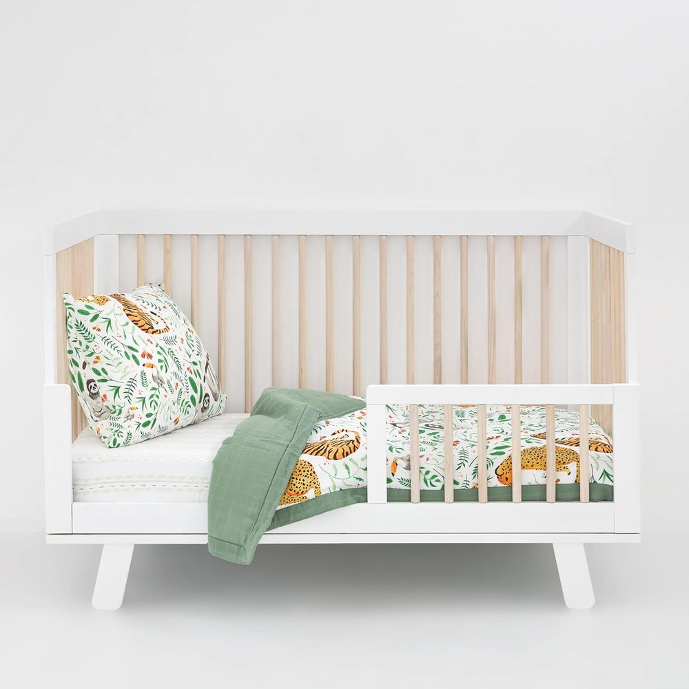 Toddler Bedding 3-Piece Set | Includes Comforter, Crib Sheet & Pillowcase | Soft