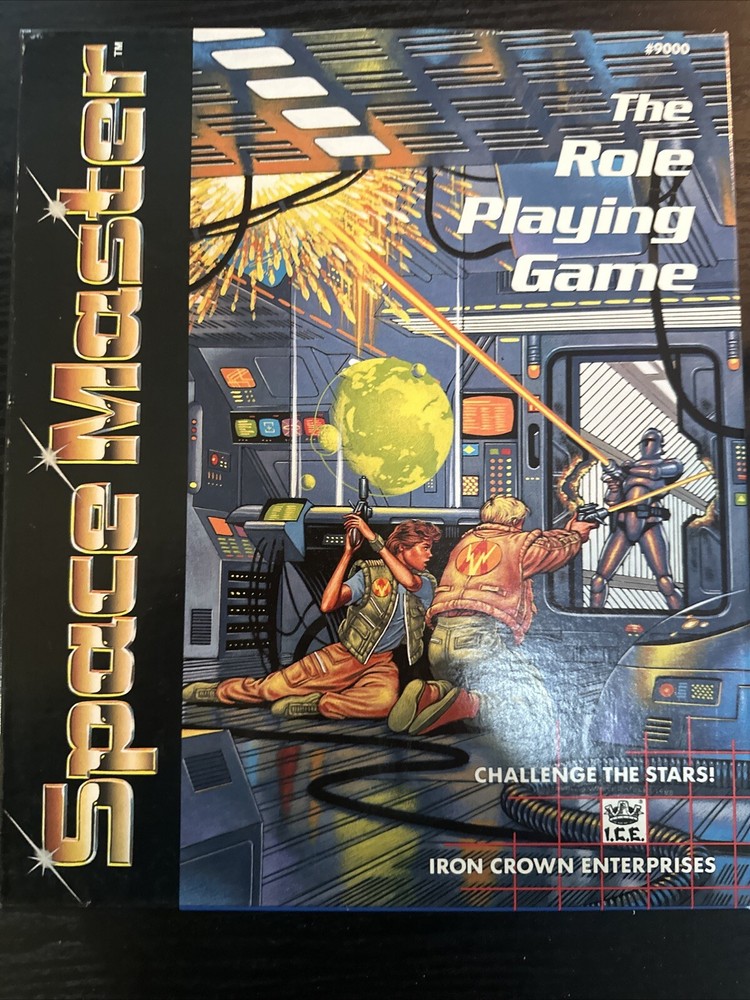 Space Master I.C.E. role playing game Excellent! Unused!