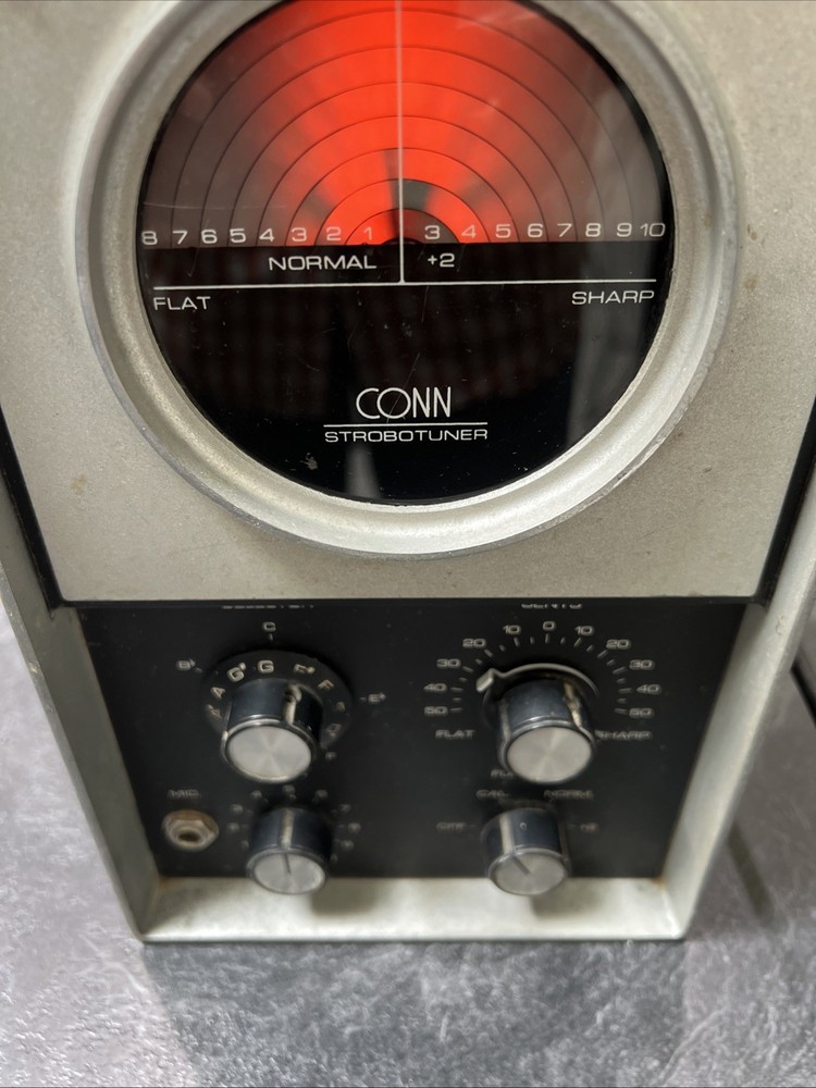 Vintage Conn StroboTuner Model ST-11 Powers On & Works