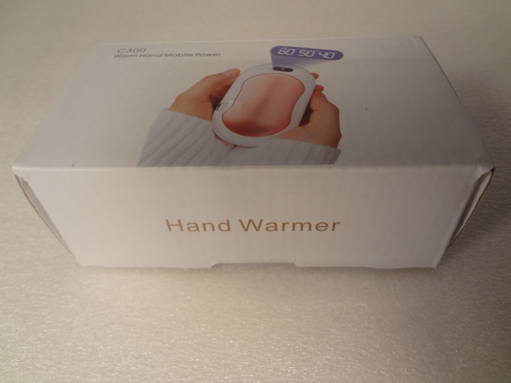 Hand Warmer Flashlight Massager, Rechargeable with USB or Micro USB(not included
