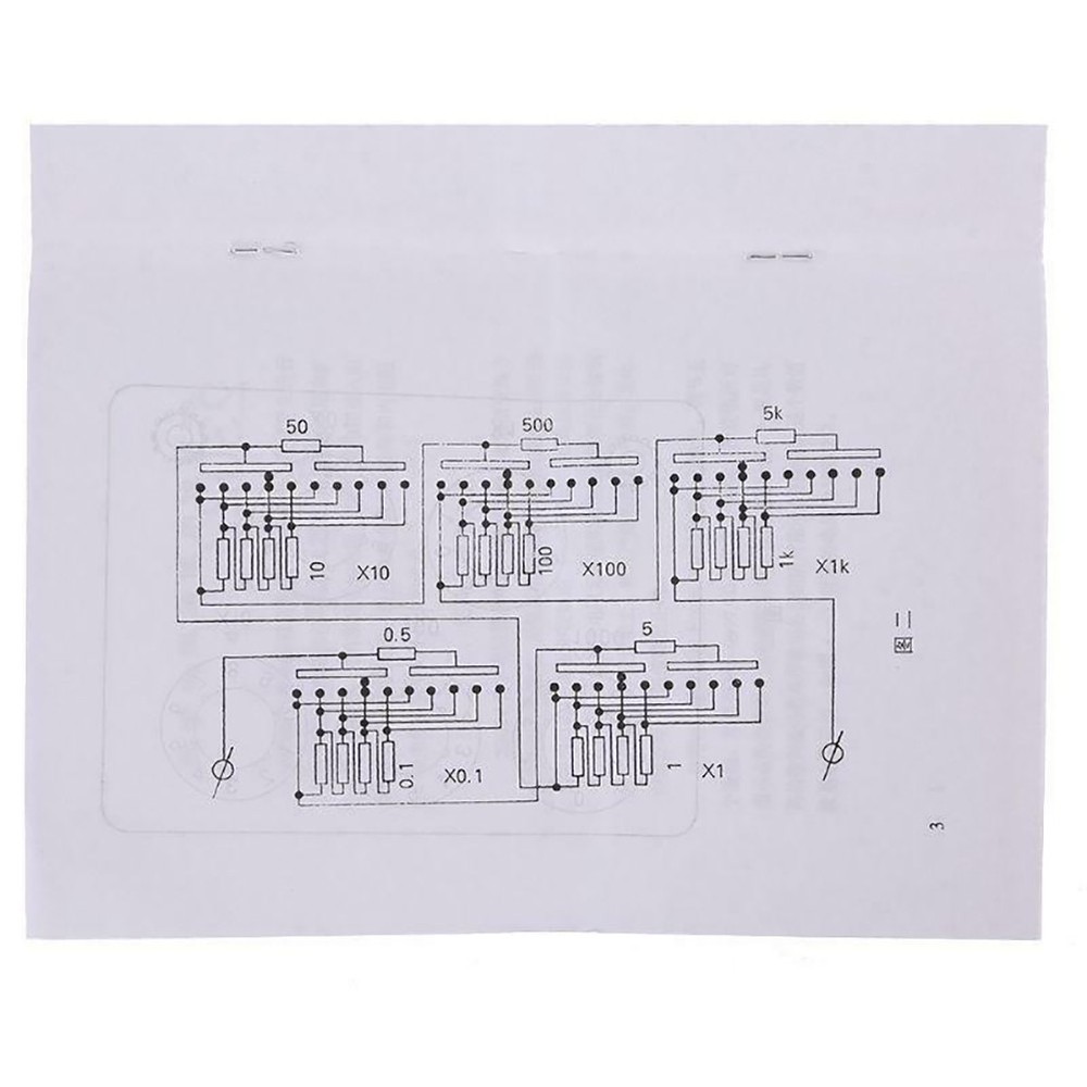 Resistance Box Decade Boxes Experimental Equipment Variable Decade Resistor