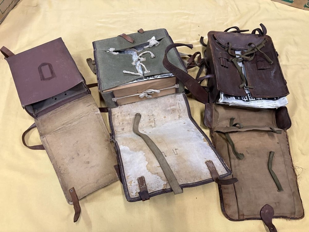 WW2 Japanese Army Bag lot