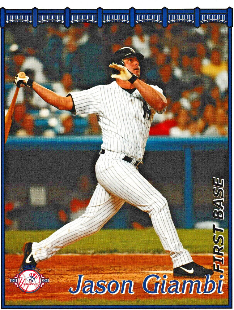 2003 New York Yankees Spring Training Magazine Program