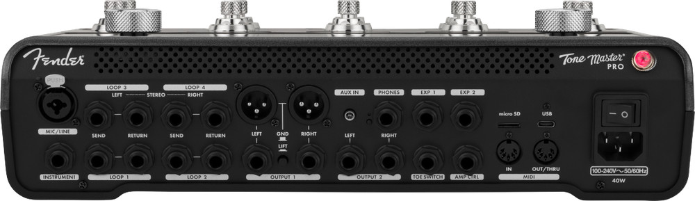 Fender Tone Master Pro Multi-Effects Guitar Workstation (Open Box)