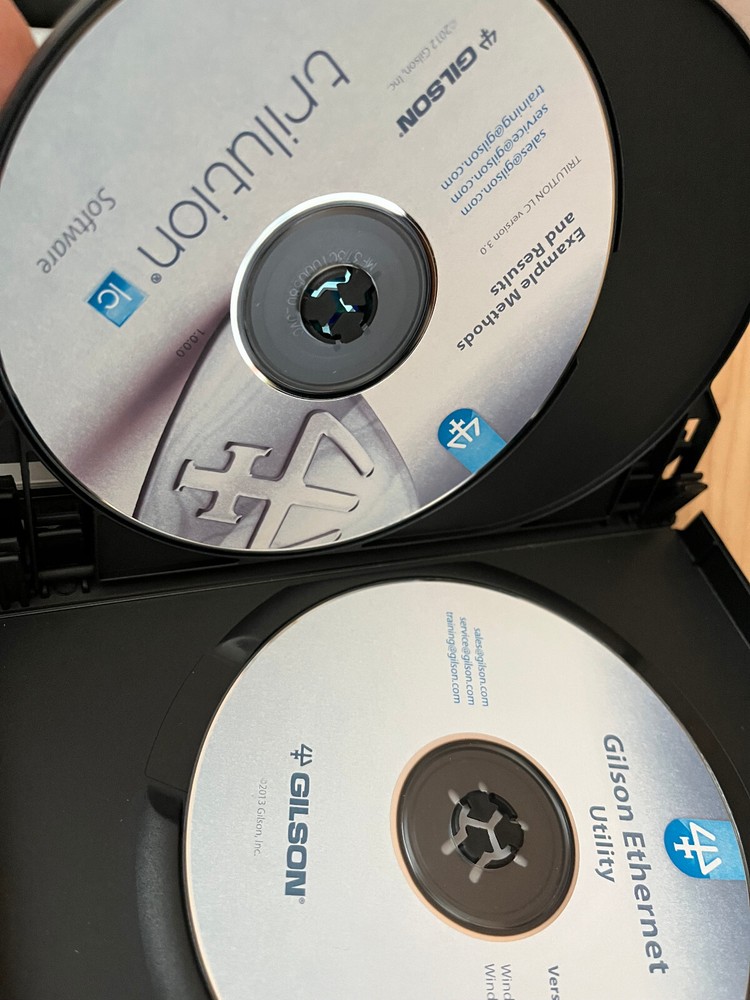 Gilson Trilution LC Software Windows 7 documentation service pack 4 Methods