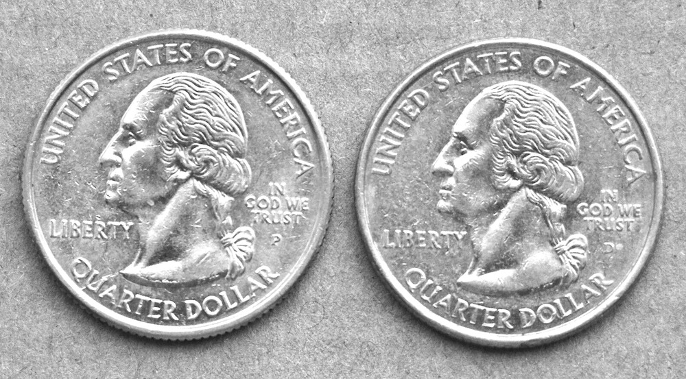 2006 P & D North Dakota State Quarters