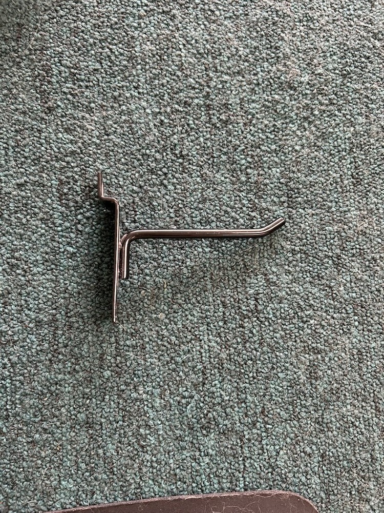 4" Slatwall Pegboard Hooks- 15ct