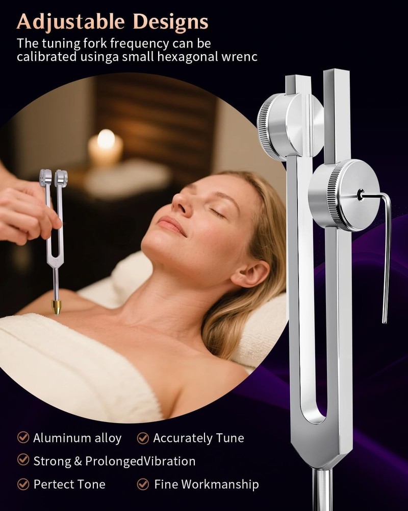 Precise Frequency Tuning Forks - Sound Healing Kit