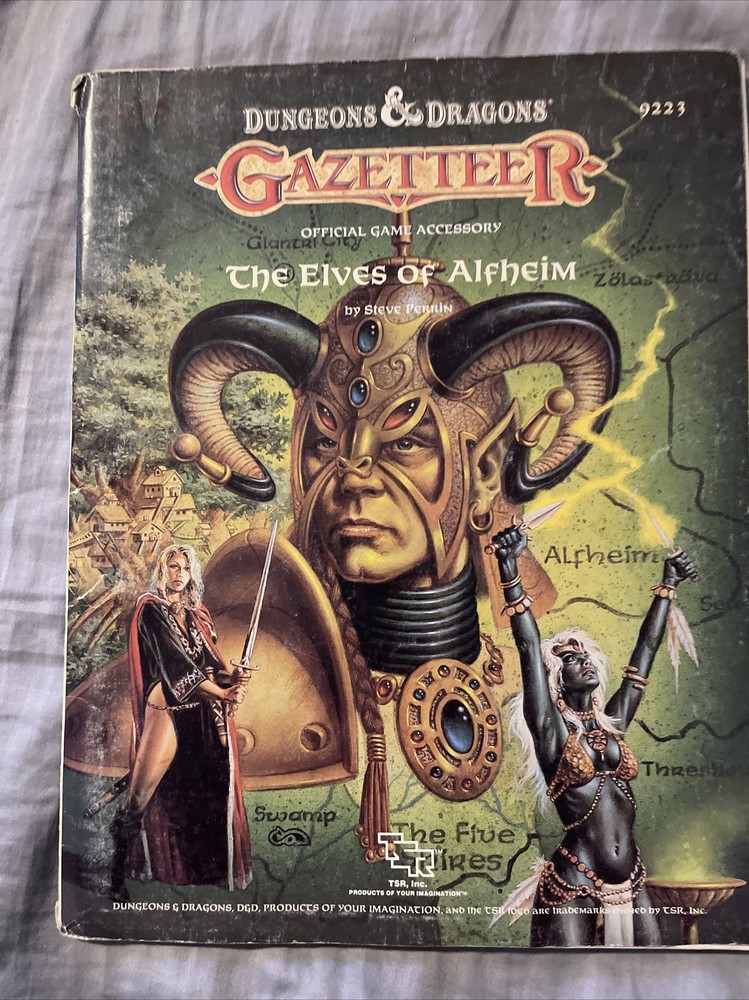 TSR Basic D&D Elves of Alfheim VG