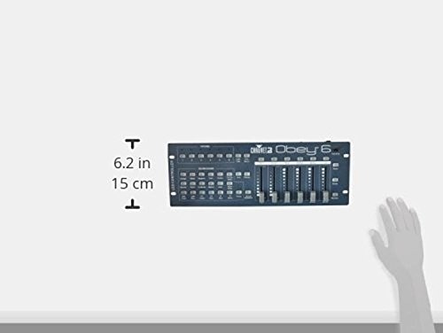 Obey 6 Universal DMX-512 Compact Stage Light Controller