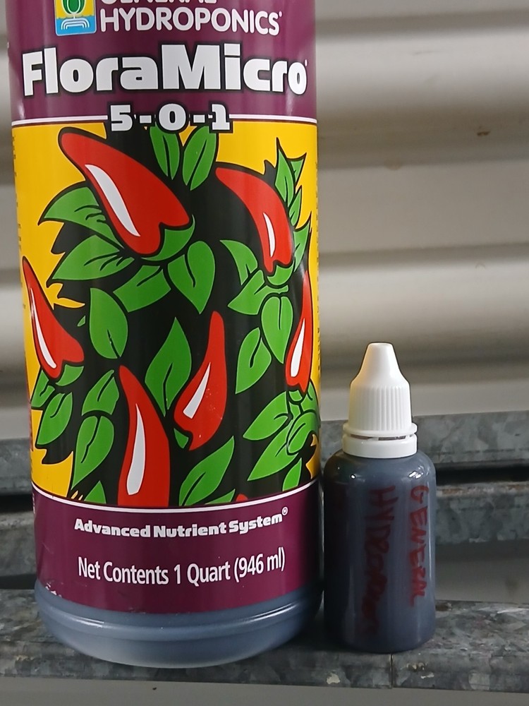General Hydroponics Flora Series Micro only 30mL