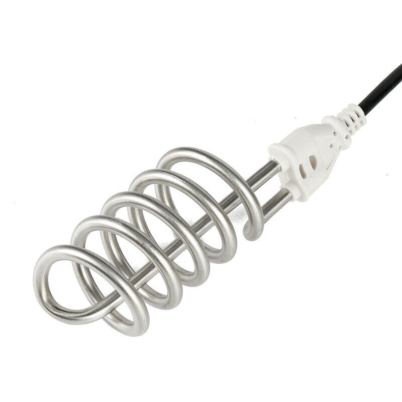 Fast Heating Travel Water Immersion Heater - Stainless Steel Portable System