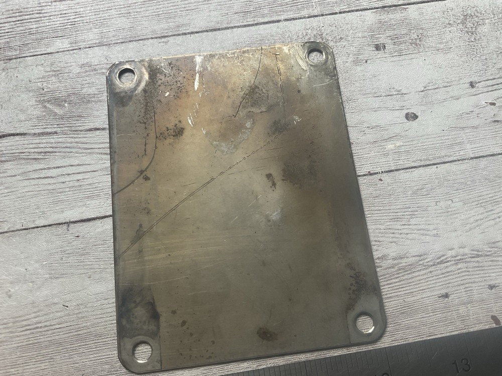 ORIGINAL VINTAGE ROLLS ROYCE VIPER AIRCRAFT ENGINE DATA SPEC NAME PLATE