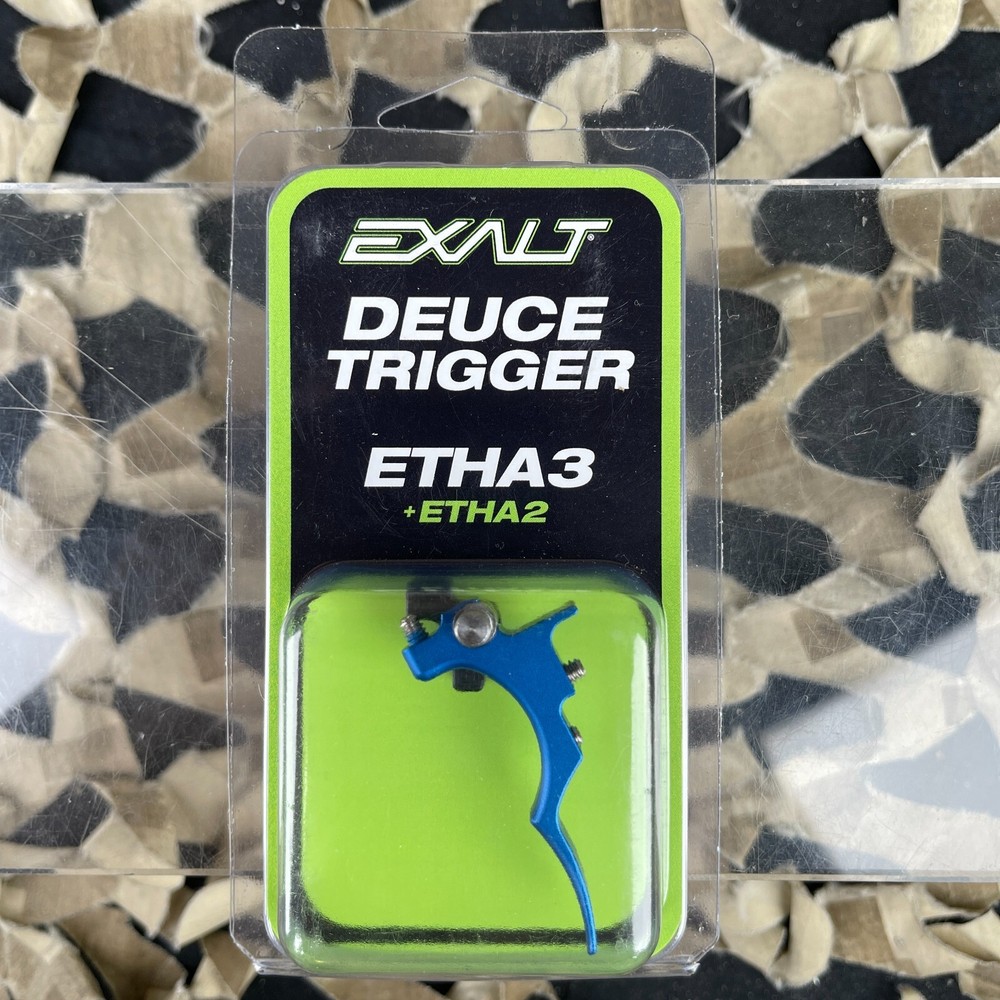 NEW Exalt Etha 3/Etha 2 Deuce Trigger - Blue