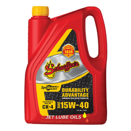 6 Schaeffer’s 15W-40 700 Synshield Diesel Engine Oil 6 Gallons