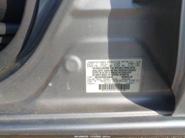 VERSA 2012 Glove Box 4901076