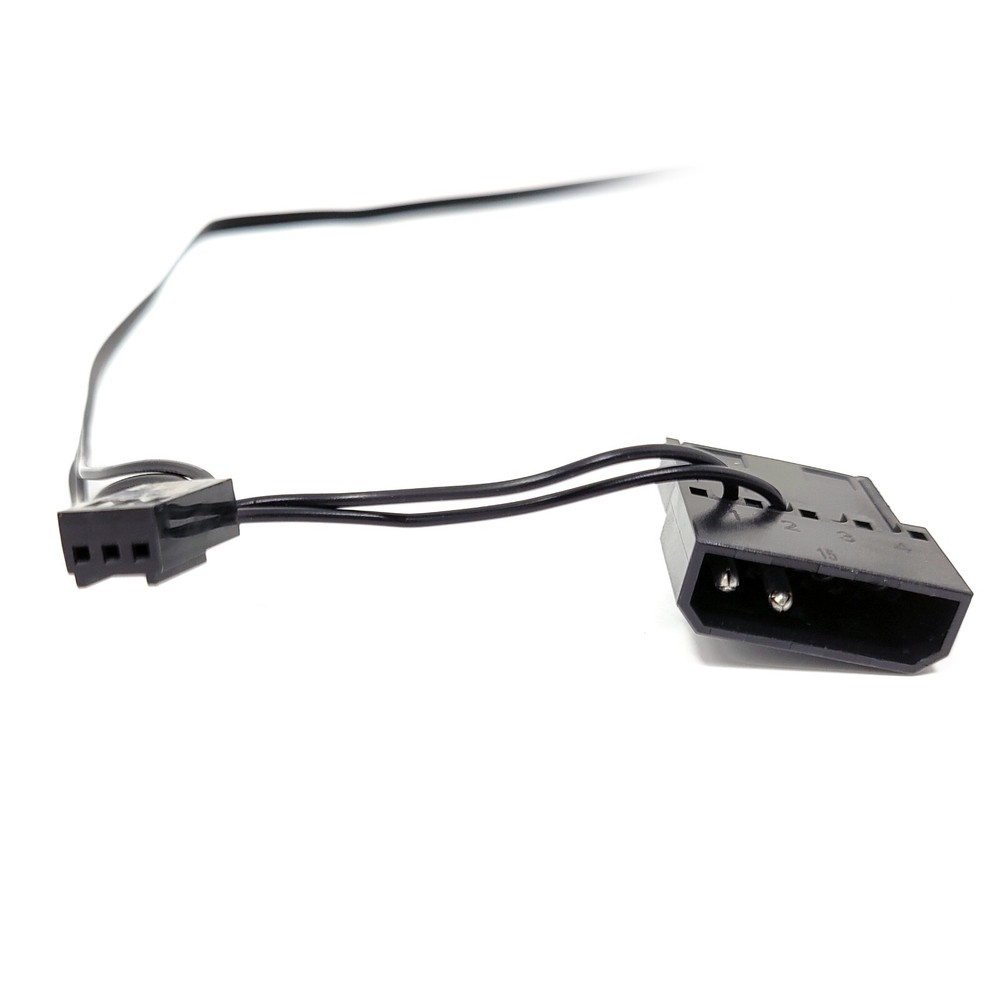 120mm Computer Case Fan LED, 3pin + Molex, LED Static Color Cooling, Cryo-PC