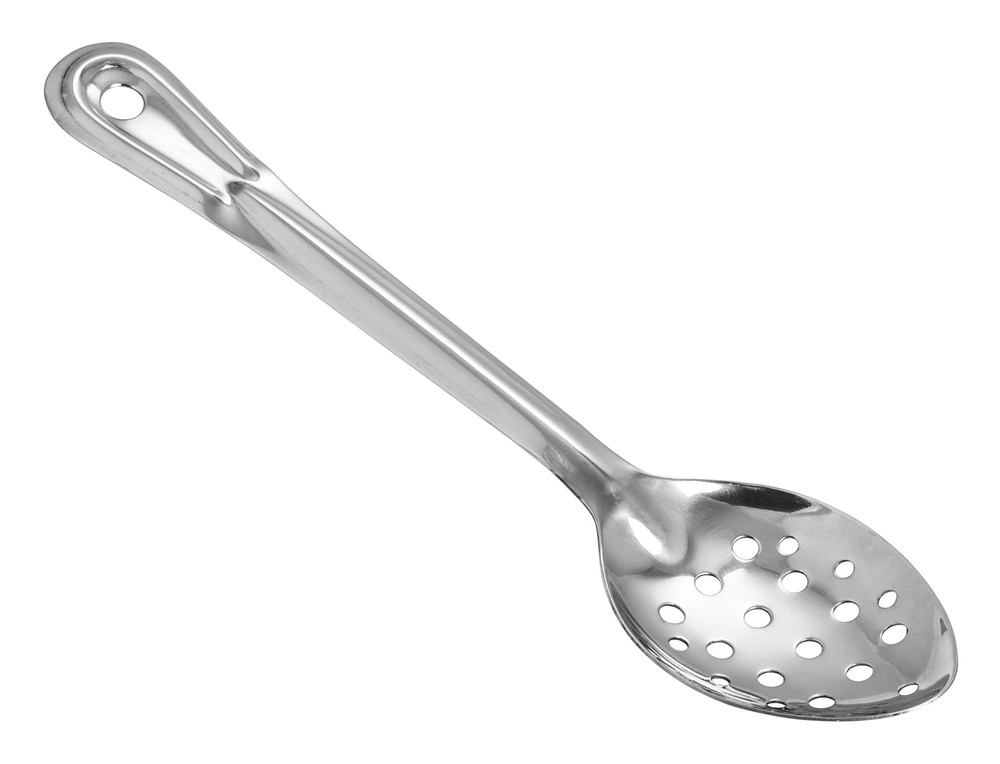 11" Perf Basting Spoon, 1.5mm, S/S (12 Each)