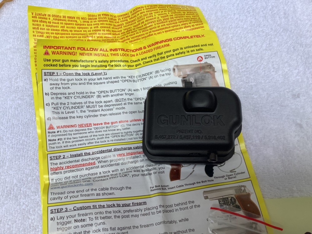 Gunlok Firearm Trigger Lock