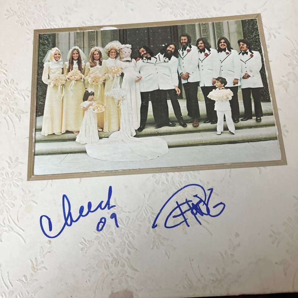 Cheech & Chong Wedding LpSigned