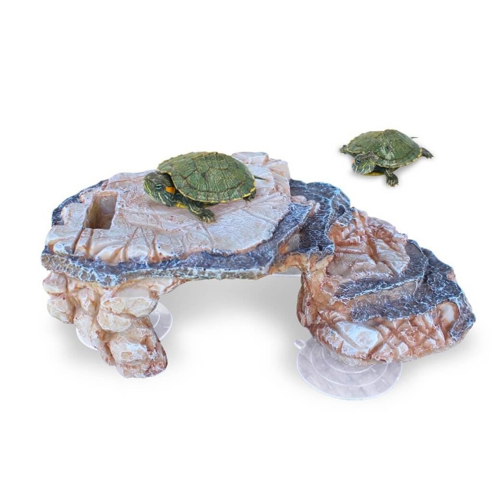 Turtle Basking Platform with 3 Suction Cups - Large Turtle Basking Platform -...