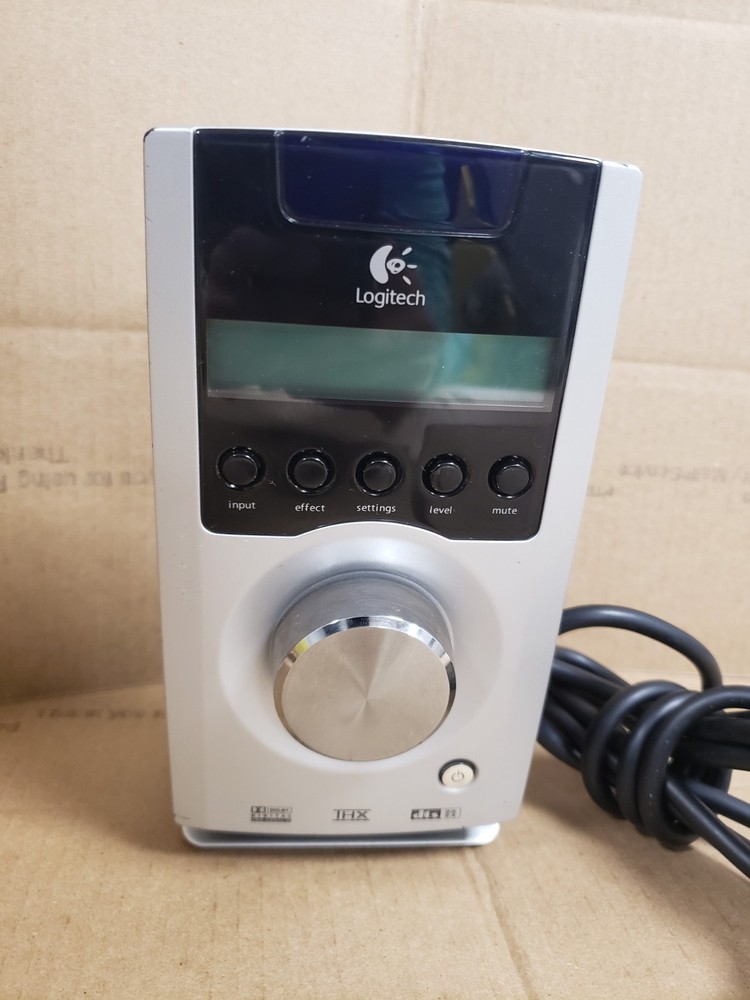 Logitech Z-5500 THX Speaker System Control Unit-POD ONLY-(UNTESTED)
