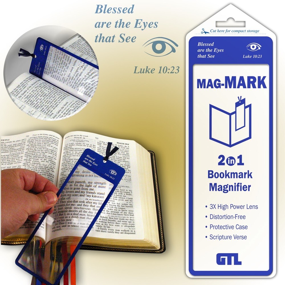 MAGNIFIER-MAG MARK BOOKMARK MAGNIFIER