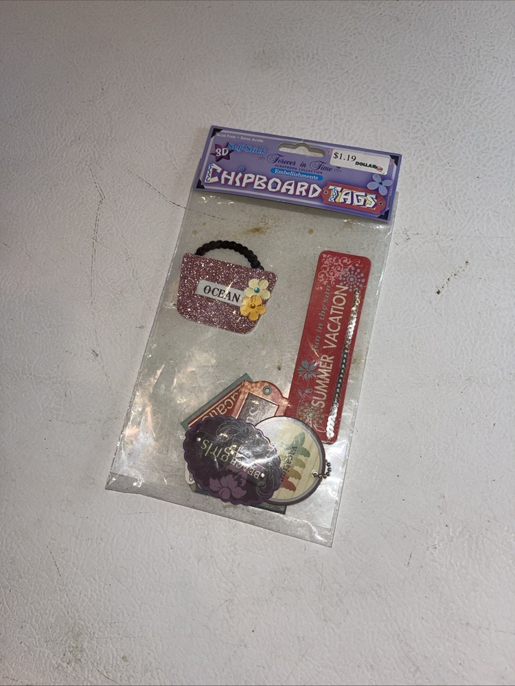 Chipboard Tags