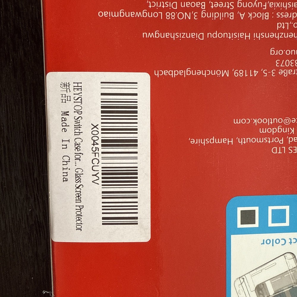 Heystop Crystal Protector For Switch