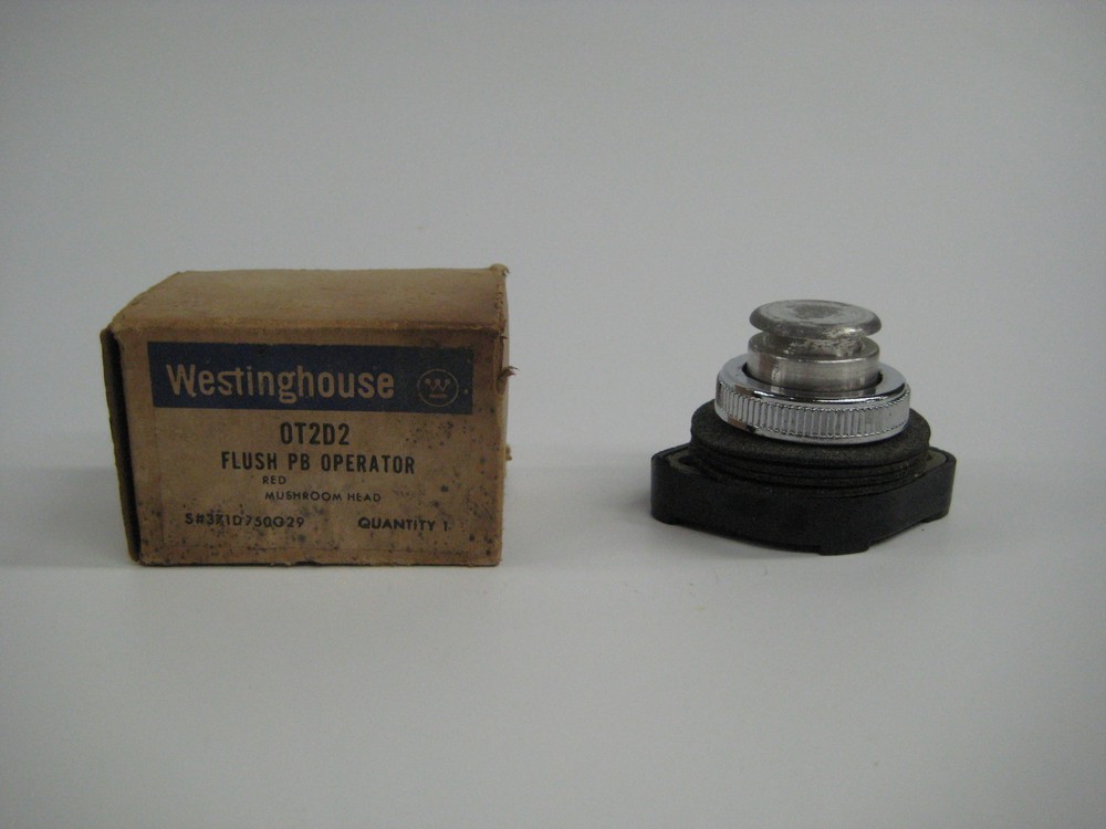 WESTINGHOUSE OT2D2 FLUSH PUSHBUTTON OPERATOR NSMP