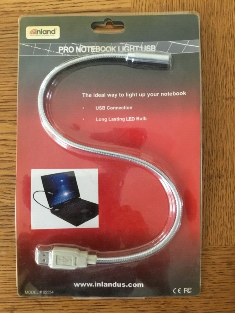 Inland pro notebook light USB
