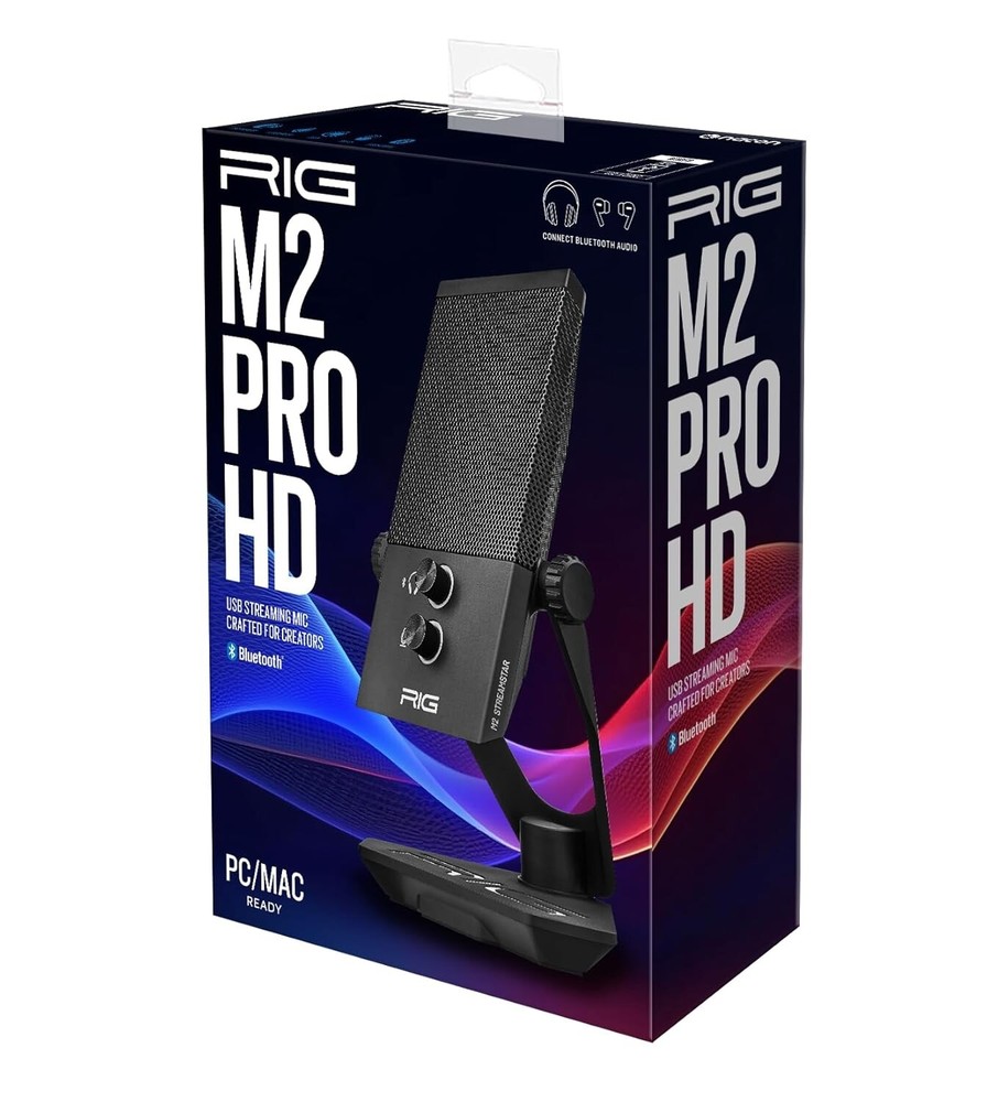 RIG M2 STREAMSTAR PRO HD Wired USB Streaming Microphone