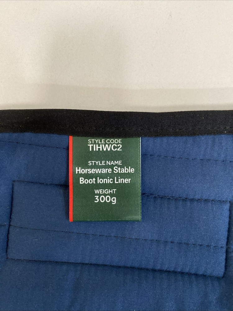Horseware® Blue Stable Boot Ionic Liner 300g