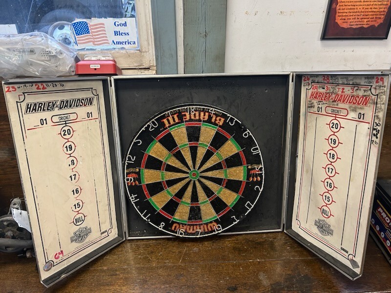 Harley Davidson Dart Board
