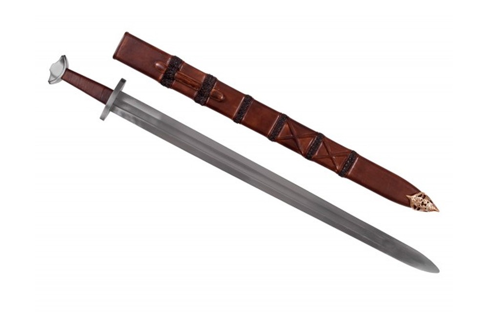 Viking temple sword with sheath