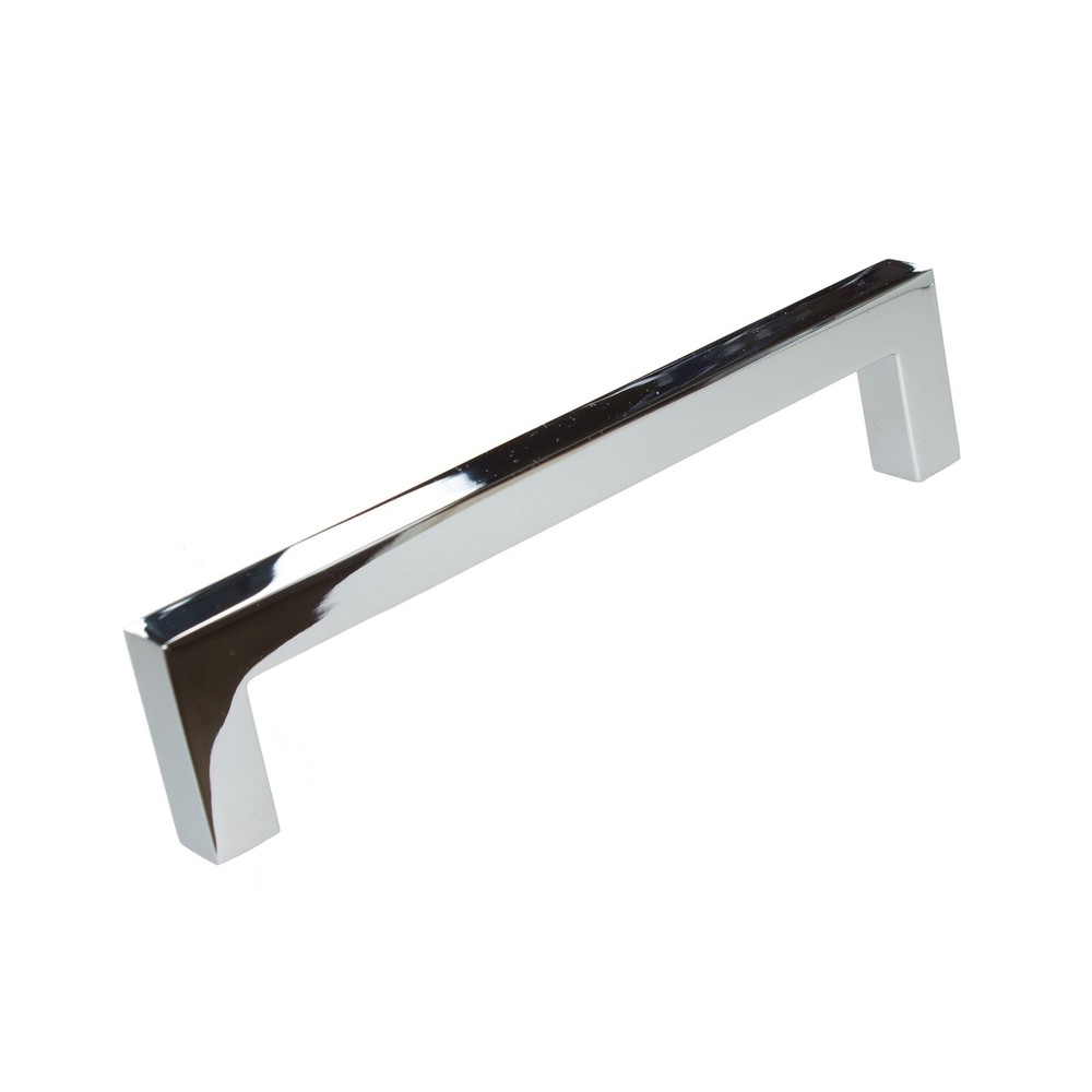 GlideRite Hardware 21683-128-PC-50 Solid Square Slim Cabinet Bar Pulls, 50 Pa...