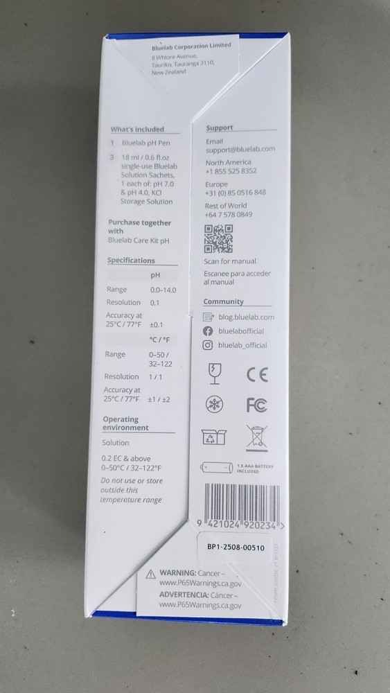 Bluelab PH Pen New