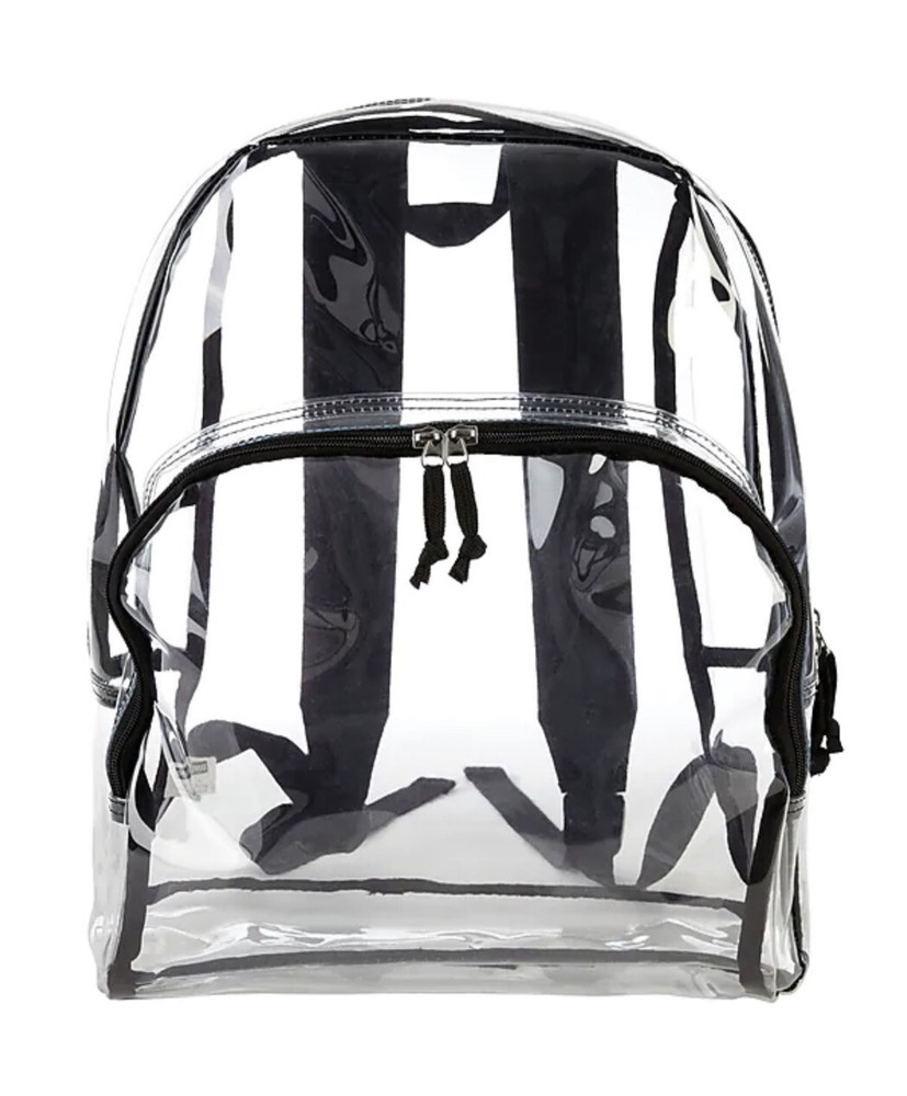 Staples Backpack, Solid, Clear (54935)