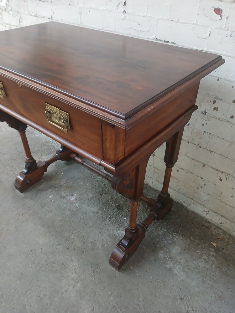Victorian Mahogany Writing And Reading Desk,