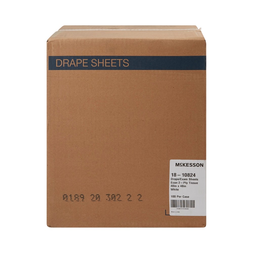McKesson General Purpose Physical Exam Drape White 100 per Case