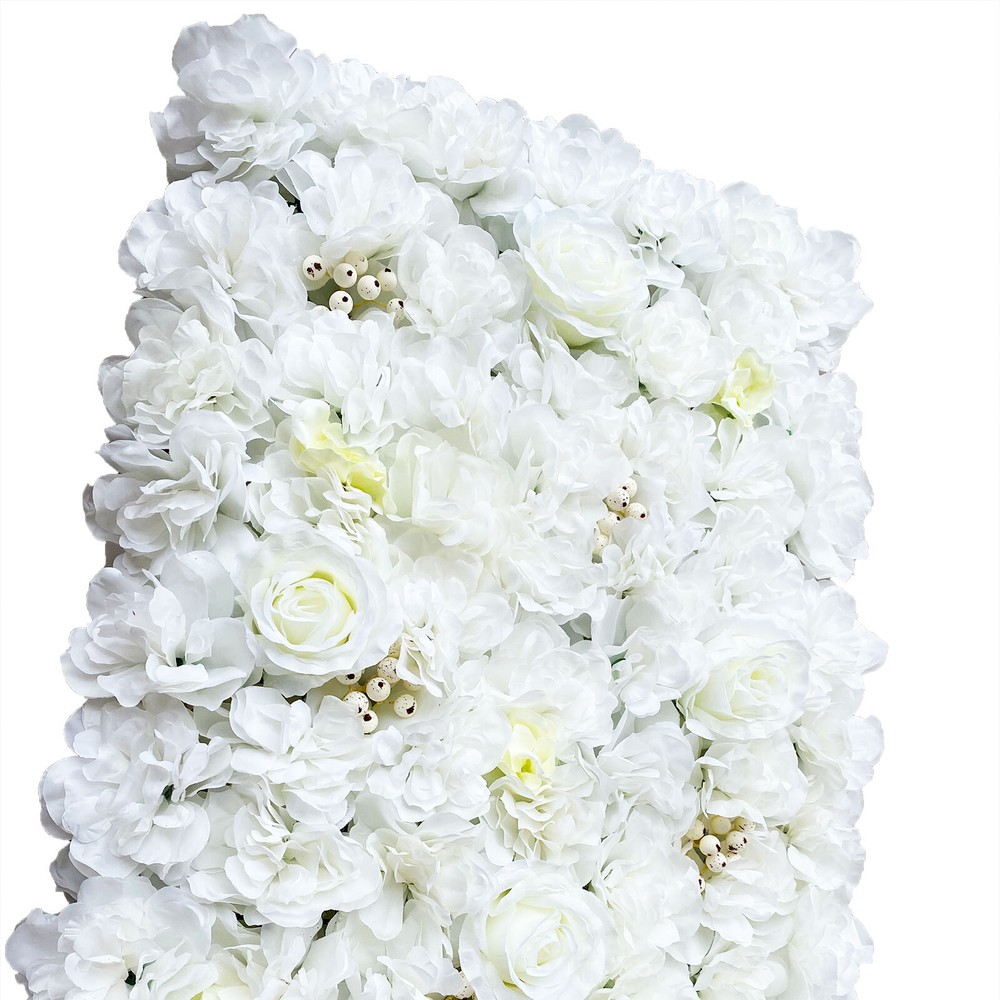 Wedding Event Party Backdrop Flower Wall Panel 12x Artificial Flower Wall Panel