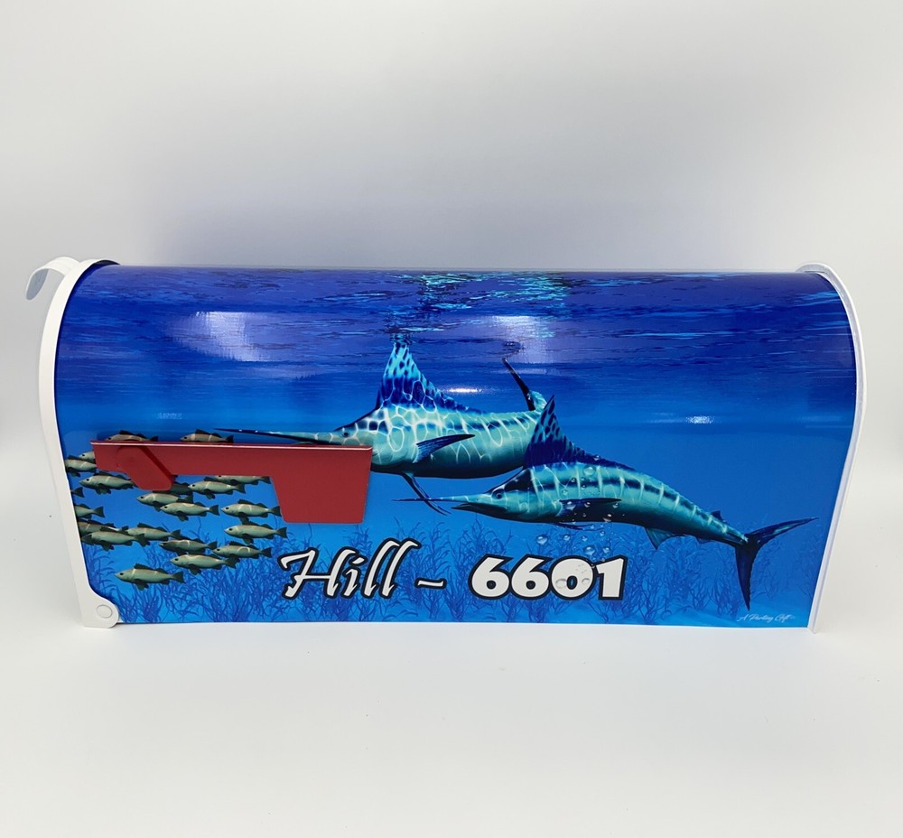 Marlin custom mailbox: Personalized Christmas Gift