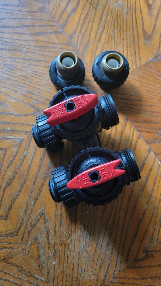 Clack WS1 Bypass Valve 3/4 pex Tail Pieces