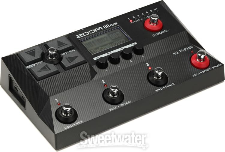Zoom B2 Four Bass Multi-effects Processor