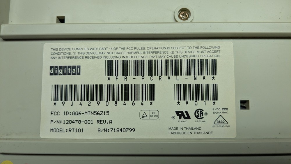 Digital RT101 Keyboard | PS2 | Tested Fully Working
